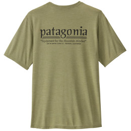 Camiseta de hombre Patagonia Men's Capilene Cool Daily Shirt - Hut Tripper verde Gumtree Green - Light Gumtree Green X-Dye