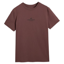 Camiseta de hombre 4F Tshirt M2961 marrón DARK BROWN