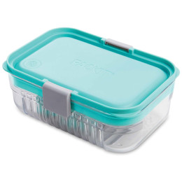 Caja de comida Packit Mod Lunch Bento Box azul mint