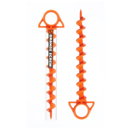 Estaquilla de tienda Nite Ize Orange Screw Large naranja