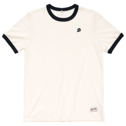 Camiseta Devold Archive Ringer Tee blanco WHITE/INK