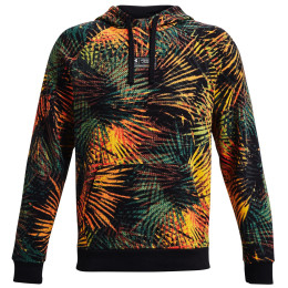 Sudadera de hombre Under Armour Rival Flc Sport Palm HD naranja/gris Cruise Gold / / White