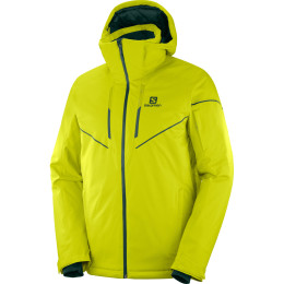 Chaqueta de hombre Salomon Stormrace Jkt M verde Citronelle