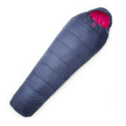 Saco de dormir Zulu Katy azul/rosa Navy/Pink