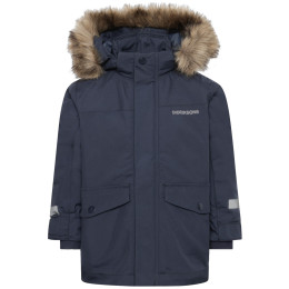 Chaqueta de invierno para niños Didriksons Bjärven Kids Parka 5 Navy azul oscuro Navy