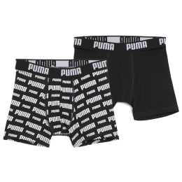 Bóxers para niños Puma Everyday Logo Print Boxers 2P