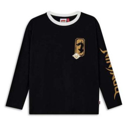 Camiseta para niños Lego Wear Lwtaj 709 Black negro Black