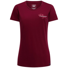 Camiseta de mujer La Sportiva Climb Flower T-Shirt W