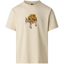 Camiseta de hombre The North Face M Donkey Taxi Relaxed Short Sleeve Tee-Graphic beige Desert Stone