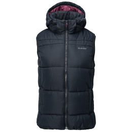 Chaleco de mujer Hi-Tec Lady Callie negro/violeta Sky Captain/Amaranth