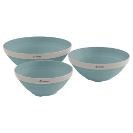 Juego de boles Outwell Collaps Bowl Set azul claro Classic Blue