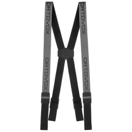 Tirantes Ortovox Logo Suspenders negro GrayBlend