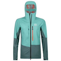 Chaqueta softshell de mujer Ortovox Mesola Jacket W azul claro ice waterfall