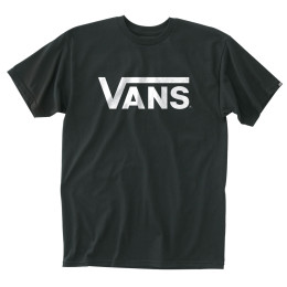 Camiseta de hombre Vans MN Vans Classic negro Black/White