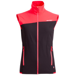 Chaleco de mujer High Point Versa Lady Vest rojo/negro Black/Teaberry