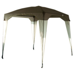 Carpa de fiesta expuesta Zulu Shelter S gris
