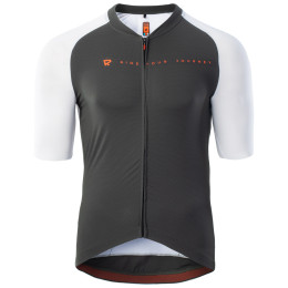Maillot de ciclismo de hombre Radvik Echo Gts blanco/negro Bright White/Forest Night