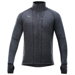 Sudadera funcional de hombre Devold Tinden Spacer Man Jacket negro Anthracite