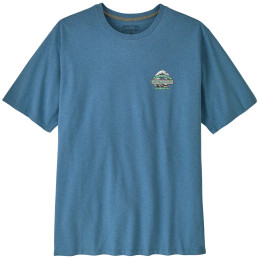 Camiseta de hombre Patagonia Great Waves Responsibili-Tee azul Shore Blue
