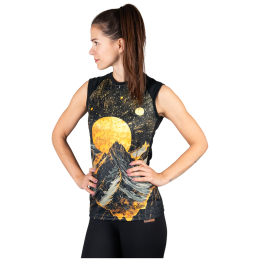Camiseta sin mangas para mujer Drexiss Full Golden Summit Coolmax