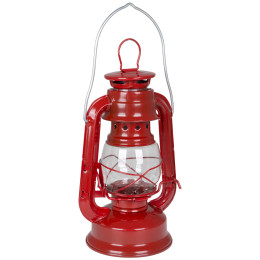Lámpara Bo-Camp Hurricane Candle Lamp 19 cm rojo red