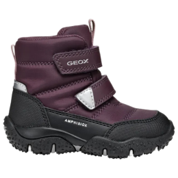 Botas de invierno para niños Geox B Baltic Girl B ABX violeta/negro DK PURPLE/BLACK