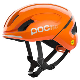 Casco de ciclismo POC POCito Omne MIPS naranja Fluorescent Orange