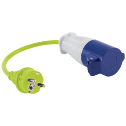 Enchufe de conversión Outwell Opus Conversion Plug 0.3 m verde Lime Green