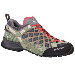 Calzado de mujer Salewa Wildfire S GTX gris Magnet/HotCoral