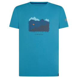 Camiseta de hombre La Sportiva Forest T-Shirt M azul claro Topaz