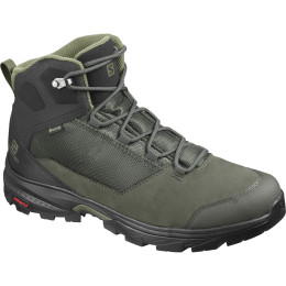 Calzado de hombre Salomon Outward Gtx negro/verde Peat