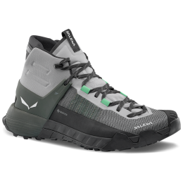 Calzado de senderismo para hombre Salewa Wildfire Nxt Mid Gtx M gris/verde Alloy/Dark Olive