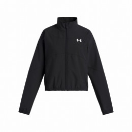 Chaqueta para niños Under Armour Rival Woven Jacket negro Black