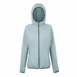 Chaqueta de mujer Regatta Women’s Andreson Hybrid azul claro Green Haze