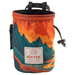 Saco de magnesio SIERRA Climbing Element Series naranja/azul