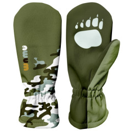 Guantes softshell para niños WAMU Khaki khaki KHAKI