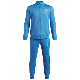 Chándal Under Armour UA B Icon Knit Tracksuit Aegean Blue azul Aegean Blue / / White
