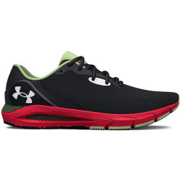Zapatillas de carrera para hombre Under Armour HOVR Sonic 5 negro/rojo Black / Black / White