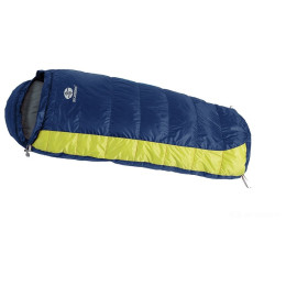 Saco de dormir para niños Sir Joseph Kiki Basic 85 azul/amarillo navy/limet