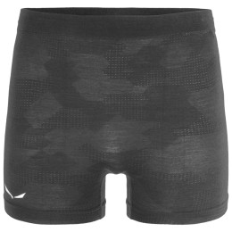 Calzoncillos de hombre Salewa Zebru Fresh Amr M Boxer. gris oscuro Black Out