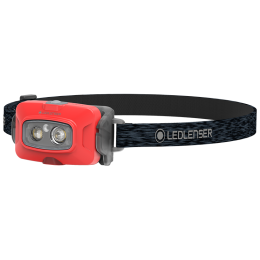 Linterna frontal Ledlenser HF4R Core rojo red