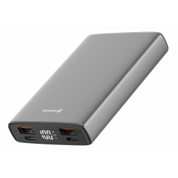 Batería externa Swissten Aluminum 10000 mAh gris grey