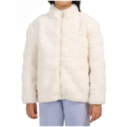 Sudadera para niños 4F Fleece F494 Off White blanco Off White