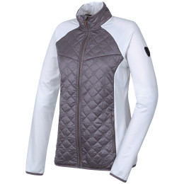 Sudadera de mujer Hannah Elsa blanco/gris BrightWhite/Zinc