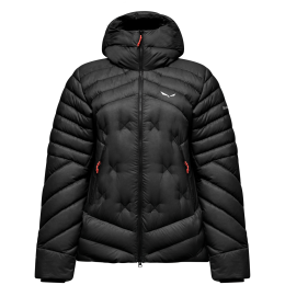 Chaqueta de plumón para mujer Salewa Ortles Med 4 Rds Dwn Jkt W negro black out