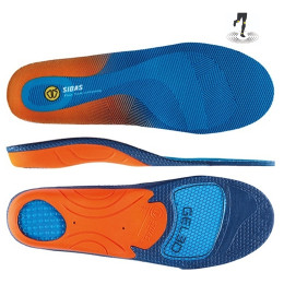 Plantillas Sidas Cushioning Gel 3D azul/naranja