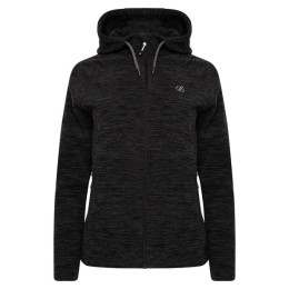 Sudadera de mujer Dare 2b Out & Out FullZip negro Black Marl