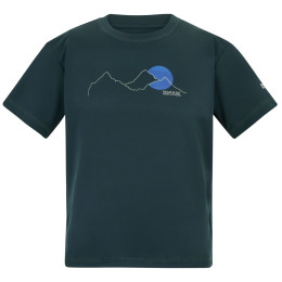 Camiseta para niños Regatta Alvarado Night Sky azul oscuro Night Sky
