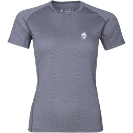 Camiseta funcional de mujer High Point Code 2.0 SS lady gris Iron Gate