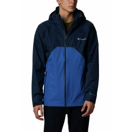Chaqueta de hombre Columbia Rain Scape Jacket azul oscuro CollegiateNavyBrightIndigo